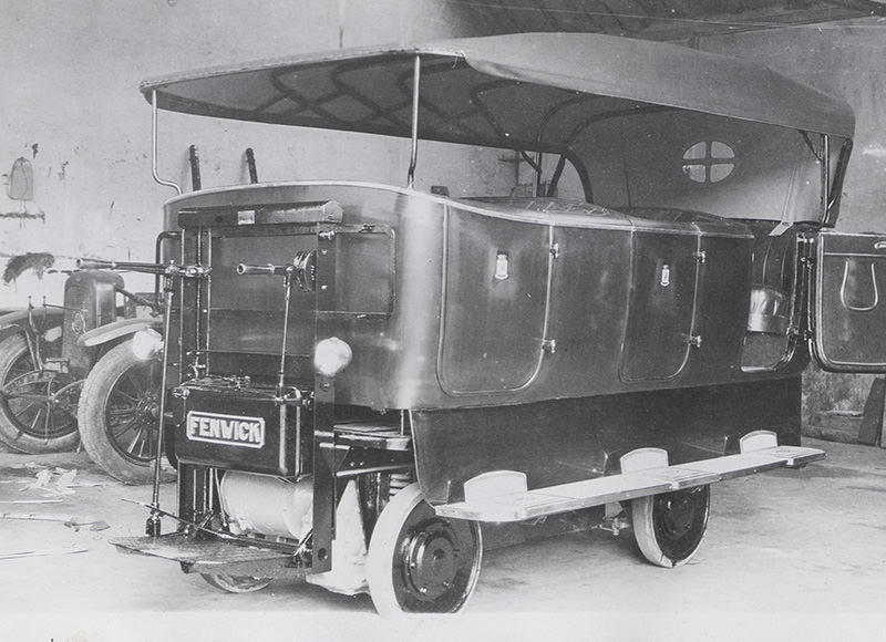 Les chariots fenwick à la foire de Paris