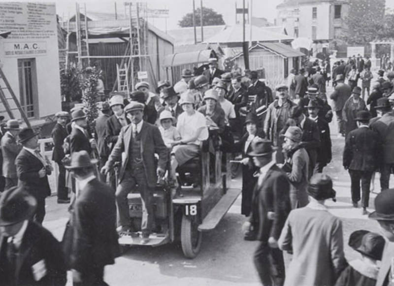 Les chariots fenwick à la foire de Paris