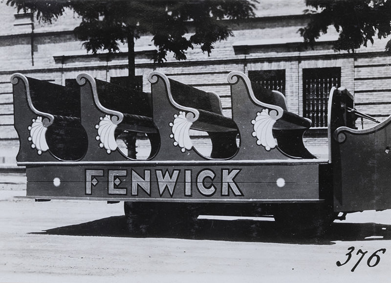 Les chariots fenwick à la foire de Paris
