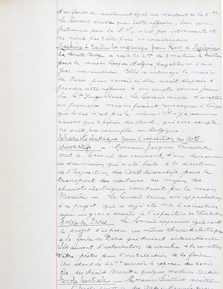 Les chariots fenwick à la foire de Paris