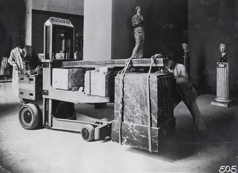 Fenwick au musée du Louvre